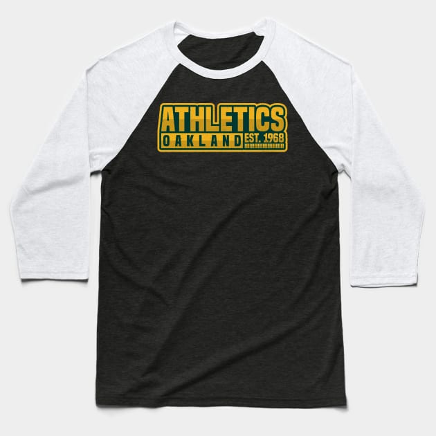 Oakland Athletics 02 Baseball T-Shirt by yasminkul